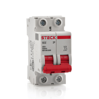 SDZD62C40 - INTERRUPTOR TERMOMAGNETICO STECK 2P 40A 10KA/230V