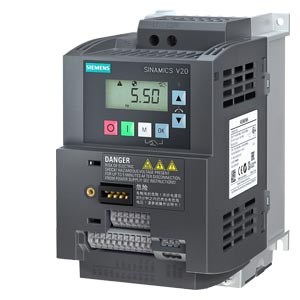 6SL3210-5BB21-5UV1 SINAMICS V20 1.5kW/2HP 7.8A MONOFÁSICO 200/240VAC IP 20 - SIEMENS
